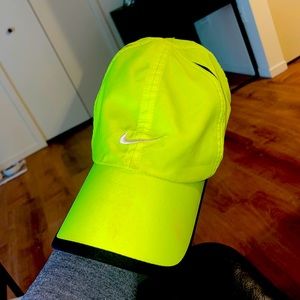 Neon yellow, Nike Dri-Fit cap